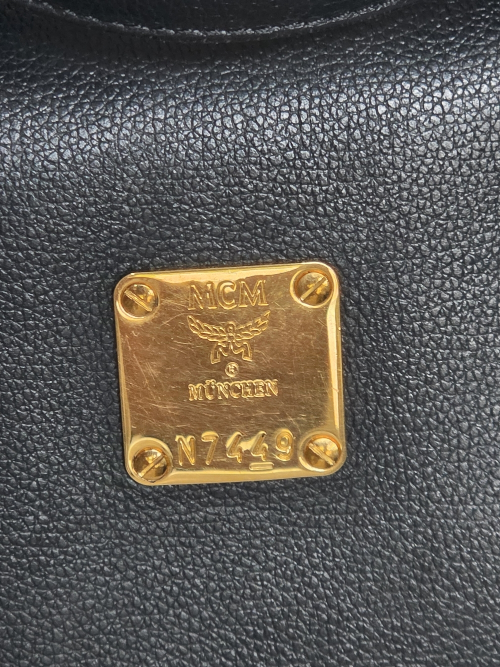 MCM Black Medium Boston Bag - Picture 3 of 11